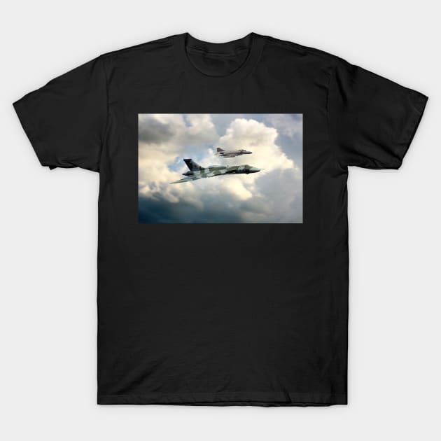 Vulcan and Phantom T-Shirt by aviationart